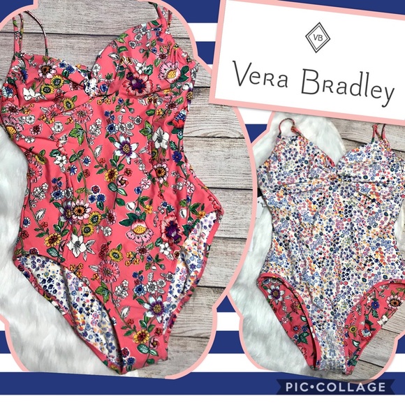 vera bradley reversible bathing suit